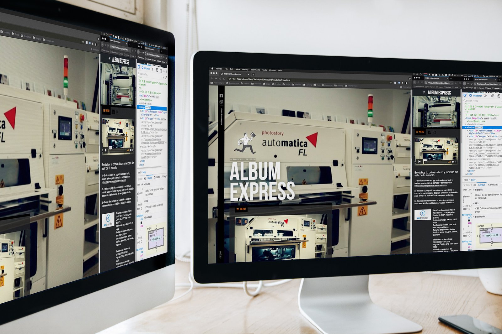  Sitio Web: Álbum Express 