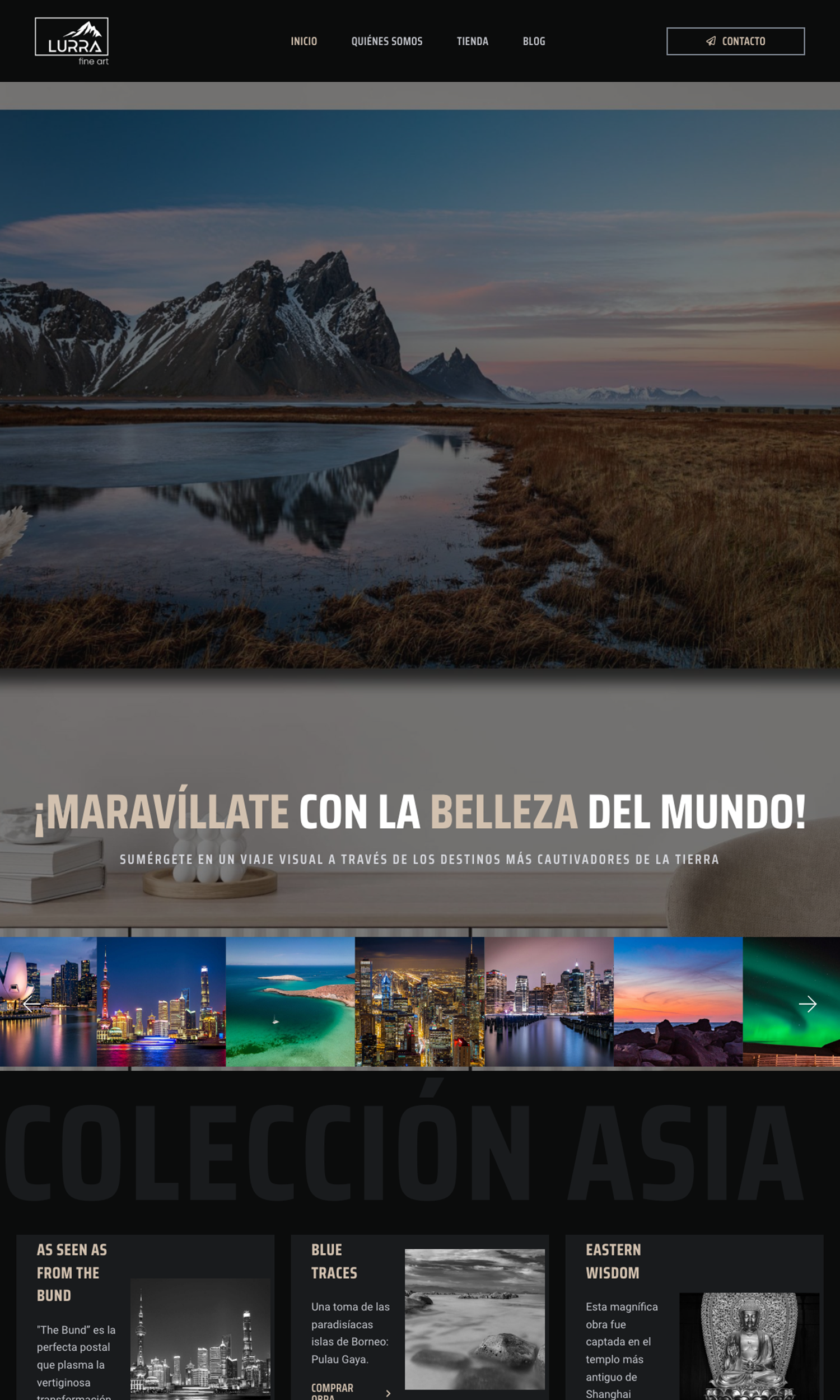  Sitio Web: Lurra Fine Art 